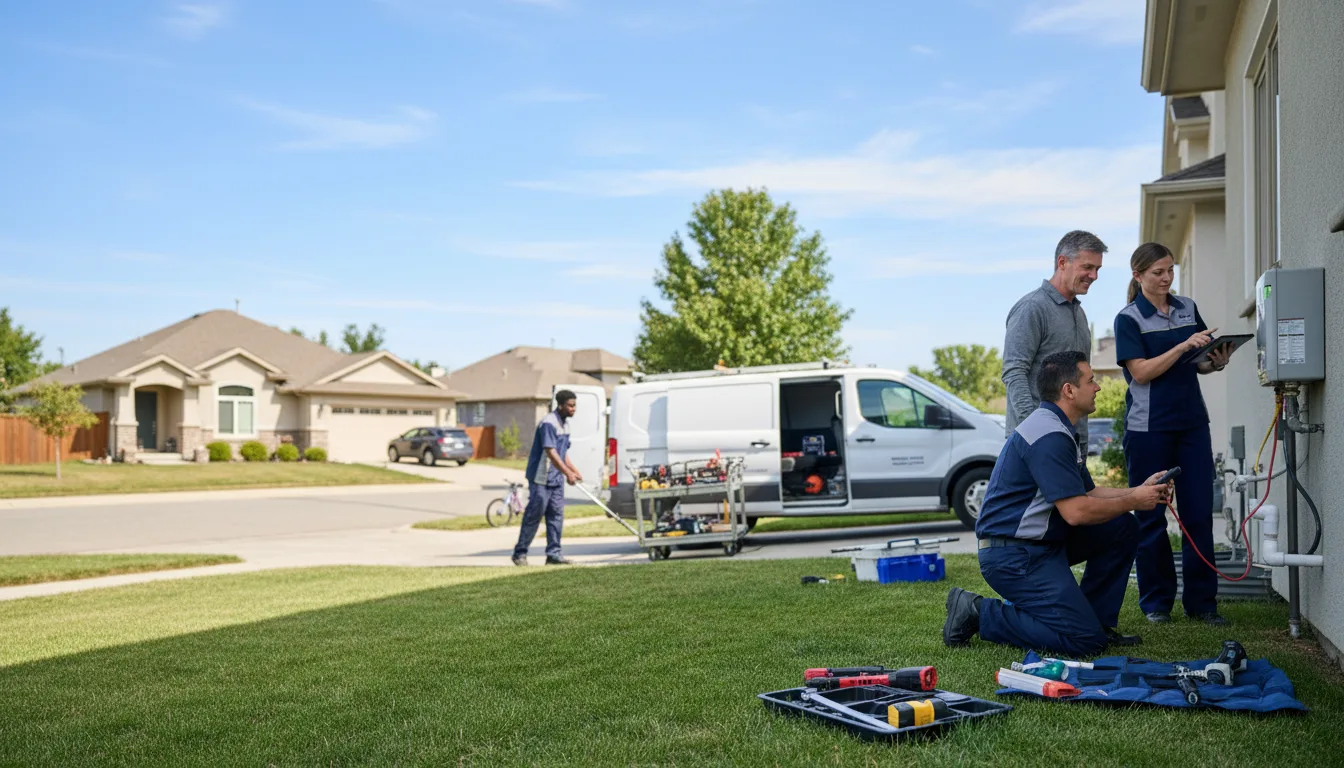 Tankless water heater service in Avinger, TX